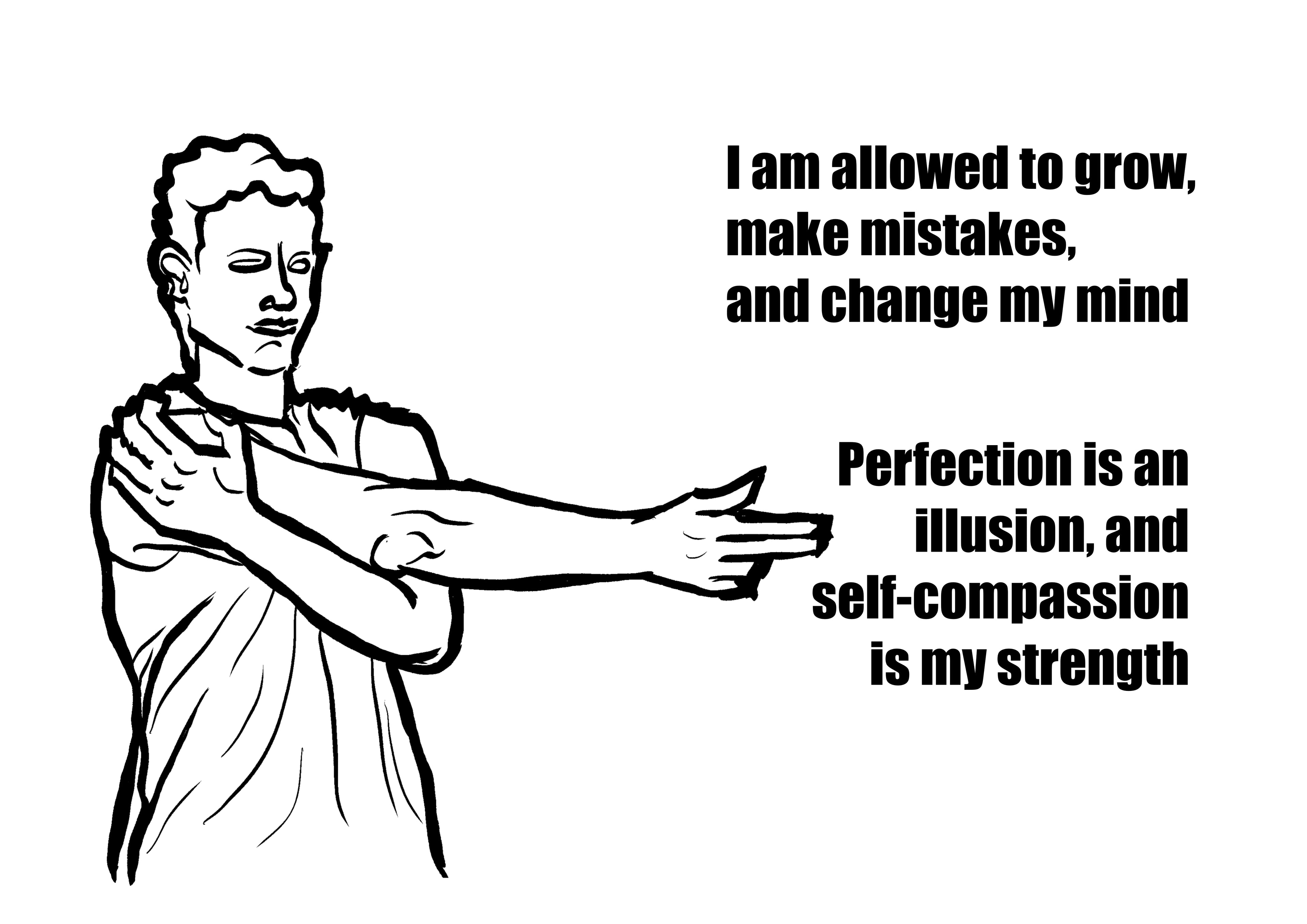 Man with crossed arms - Motivational Artwork